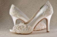 vintage wedding shoe